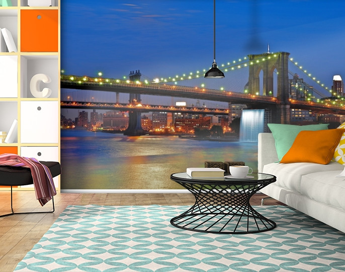 Фотообои текстурированные, виниловые Мосты, 250х380 см, fo01inV_br00328