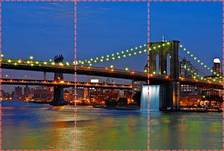 Фотообои текстурированные, виниловые Мосты, 250х380 см, fo01inV_br00328, фото 2