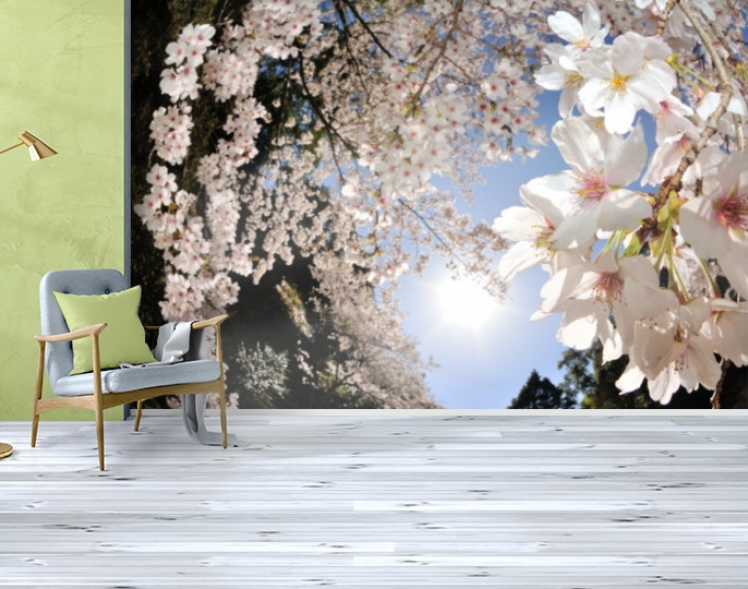 Фотошпалери текстуровані, вінілові Квіти, 250х380 см, fo01inV_fl12829