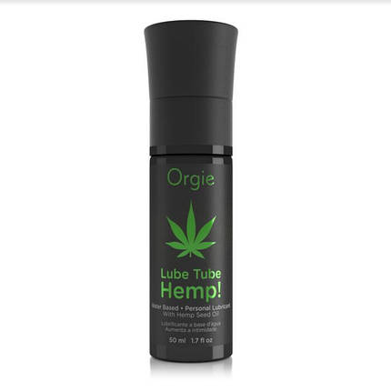 Збудливий лубрикант на водній основі Lube Tube Hemp, 50 мл , фото 1