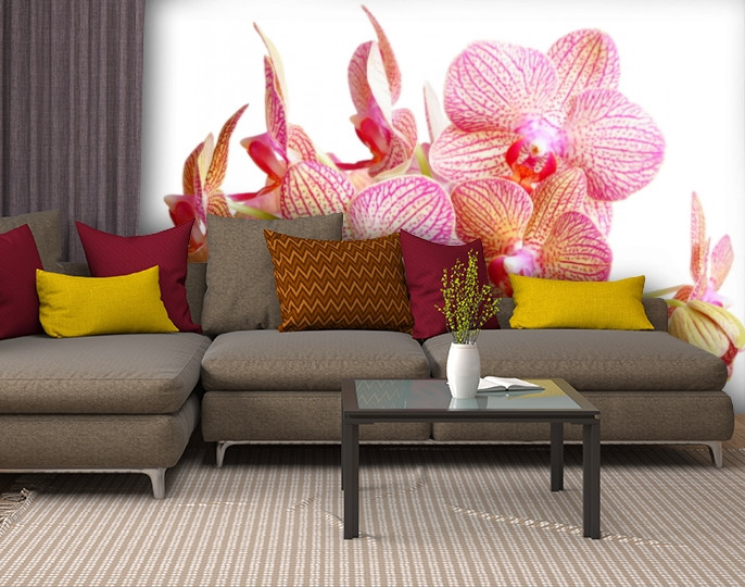 Фотошпалери текстуровані, вінілові Квіти, 250х380 см, fo01inV_fl13251