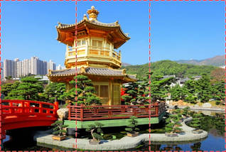 Фотошпалери текстуровані, вінілові Азія, 250х380 см, fo01inV_ar10408, фото 2
