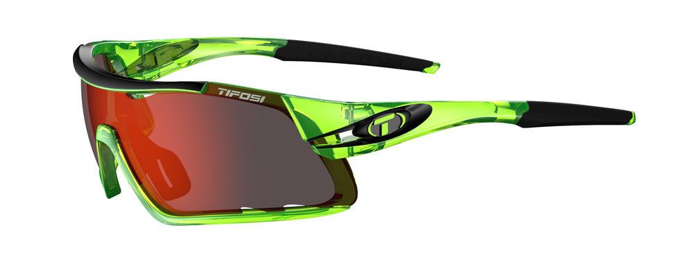 Окуляри Tifosi Davos Crystal Neon Green з лінзами Clarion Red/AC Red/Clear