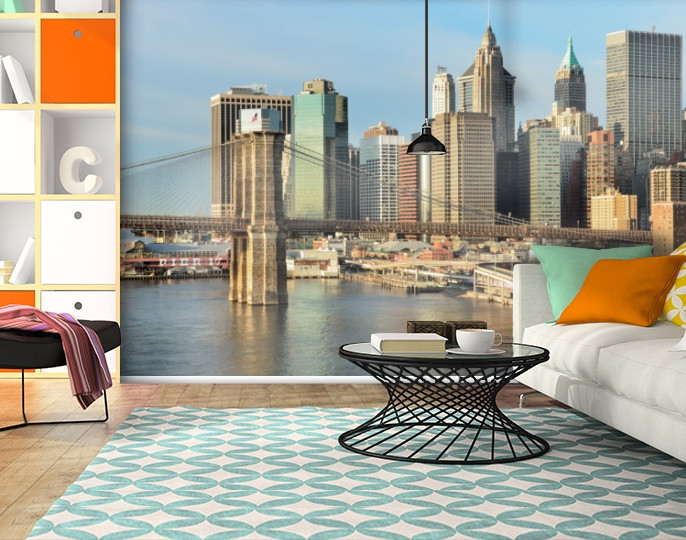 Фотошпалери текстуровані, вінілові Мости, 250х380 см, fo01inV_br00146