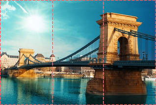 Фотошпалери текстуровані, вінілові Мости, 250х380 см, fo01inV_ar10272, фото 3