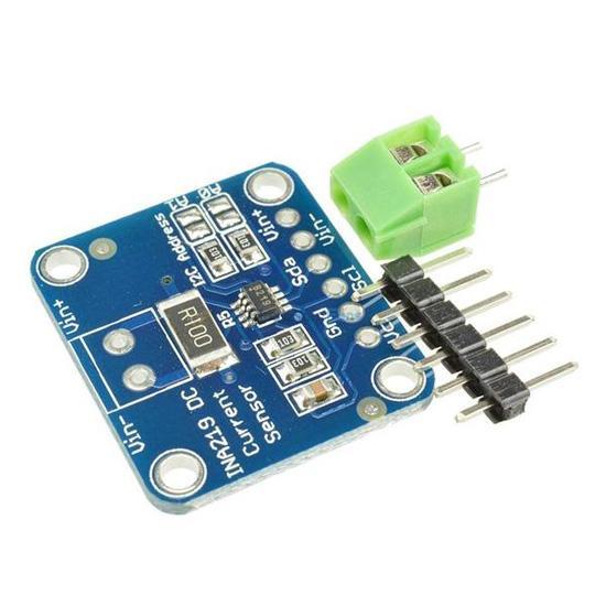 Цифровой датчик тока и напряжения на INA219 с шиной I2C