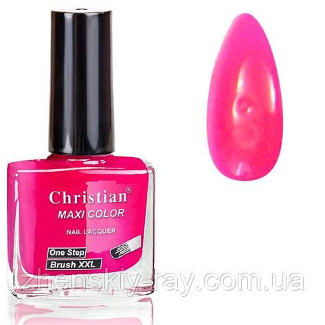 Лак-фарба для стемпінгу Christian малинова, фото 1