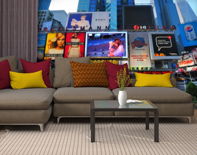 Фотошпалери текстуровані, вінілові Місто, 250х380 см, fo01inV_st00010