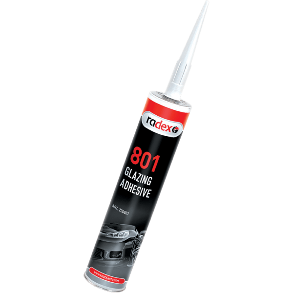 Клей для вклеювання скла Radex 801 310 мл, фото 1
