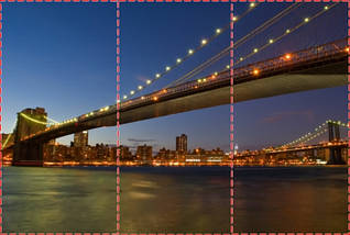 Фотошпалери текстуровані, вінілові Мости, 250х380 см, fo01inV_ar11239, фото 3