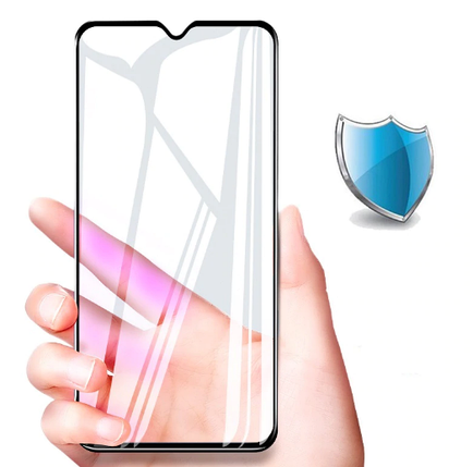 Захисне скло для ZTE Blade A7 чорний, фото 1