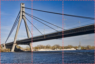 Фотошпалери текстуровані, вінілові Мости, 250х380 см, fo01inV_br00092, фото 3