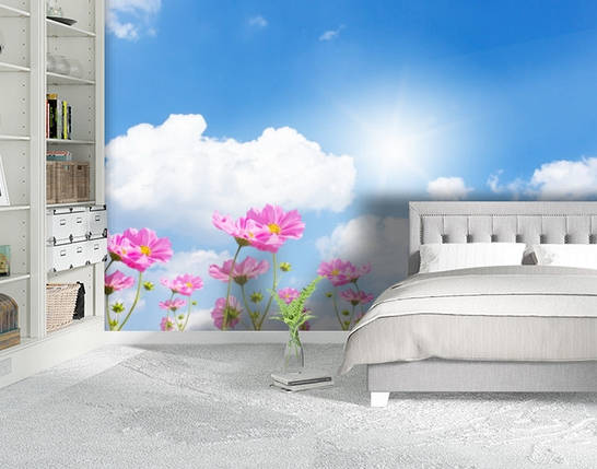 Фотошпалери текстуровані, вінілові Квіти, 250х380 см, fo01inV_fl102211, фото 1