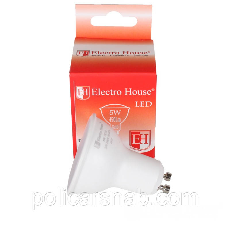 ElectroHouse LED-лампа для точкових світильників GU10 5W