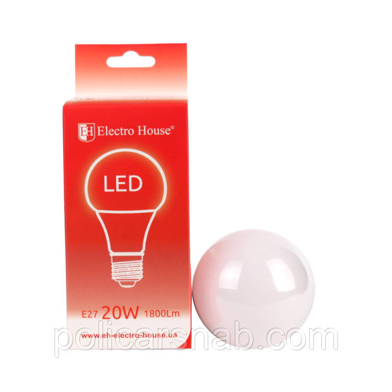 ElectroHouse LED лампа А70 Е27 20W