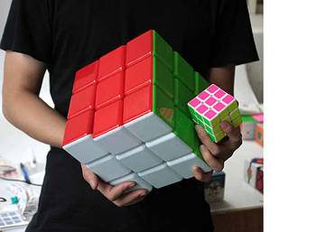 Big Cube 3x3 stickerless | Великий Кубик Рубіка 18 см без наліпок