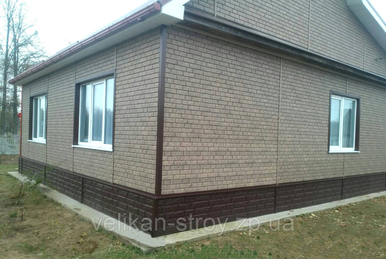 Сайдинг Stone House Цегла бежевий