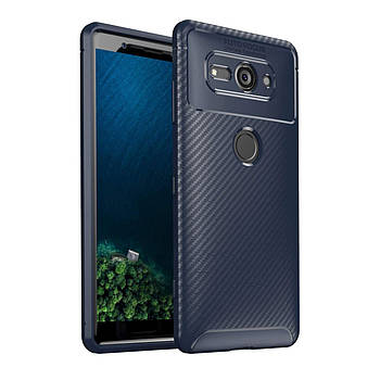 Чохол Carbon Case Sony Xperia XZ2 Compact Синій