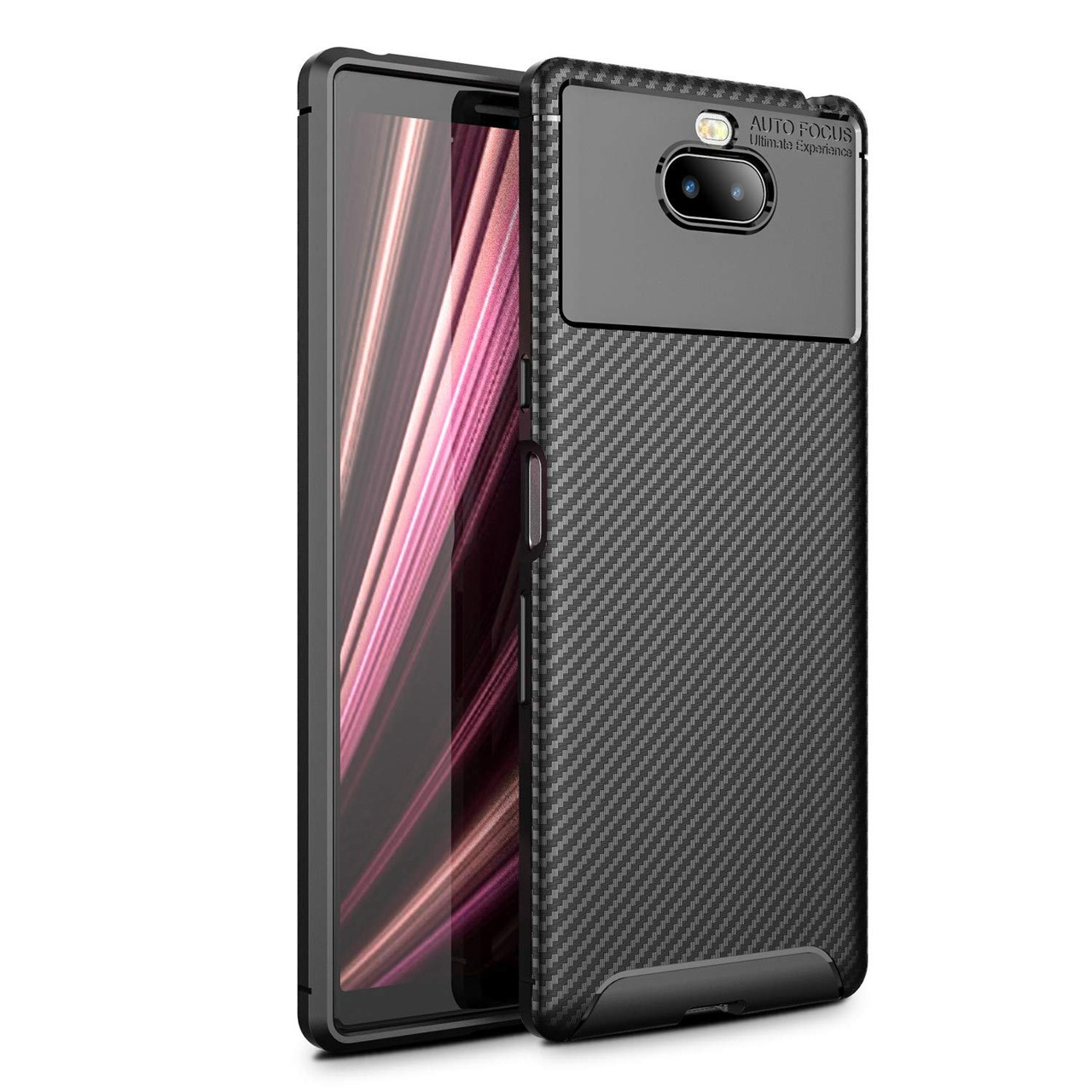 Чохол Carbon Case Sony Xperia 10 Plus Чорний