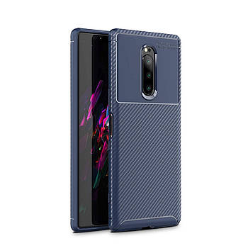 Чохол Carbon Case Sony Xperia 1 Синій