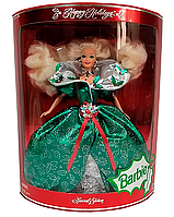 Коллекционная кукла Барби Barbie 1995 Happy Holidays Barbie Special Edition Mattel 14123