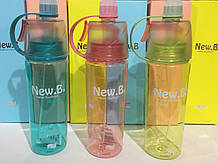 Пляшка скляна NEW.B 600ML MOD-DF-078 (60 шт)