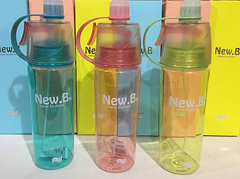 Пляшка скляна NEW.B 600ML EL-078 (60 шт.)