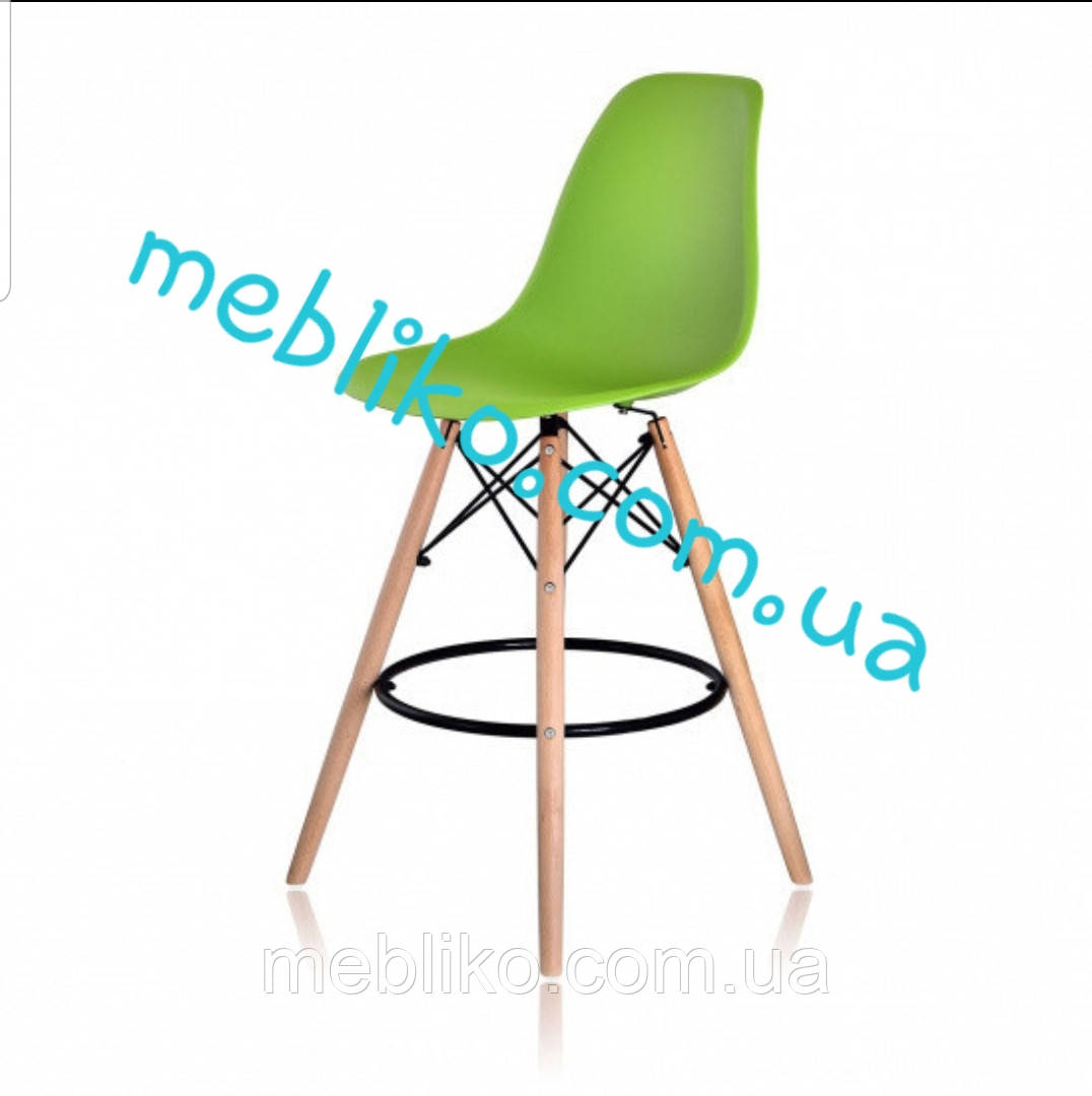 Стул барный AC-016WH (Eames Chair ) зеленый - фото 2 - id-p369056614