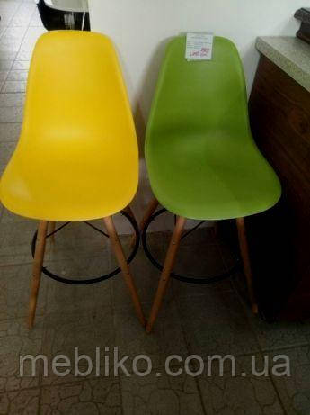 Стілець барний AC-016WH (Eames Chair) зелений