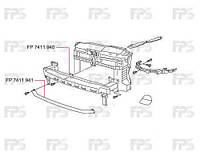 Усилитель бампера переднего VW GOLF VI нижняя (шина) (FPS)