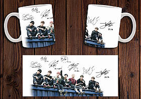 Чашка "BTS" / Кружка БТС №4