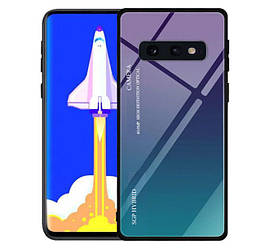 Чохол бампер Primo Gradient Glass для Samsung Galaxy S10e (SM-G970) - Purple