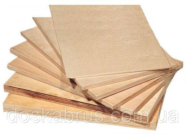 Фанера — 4 мм х 1525 х 1525