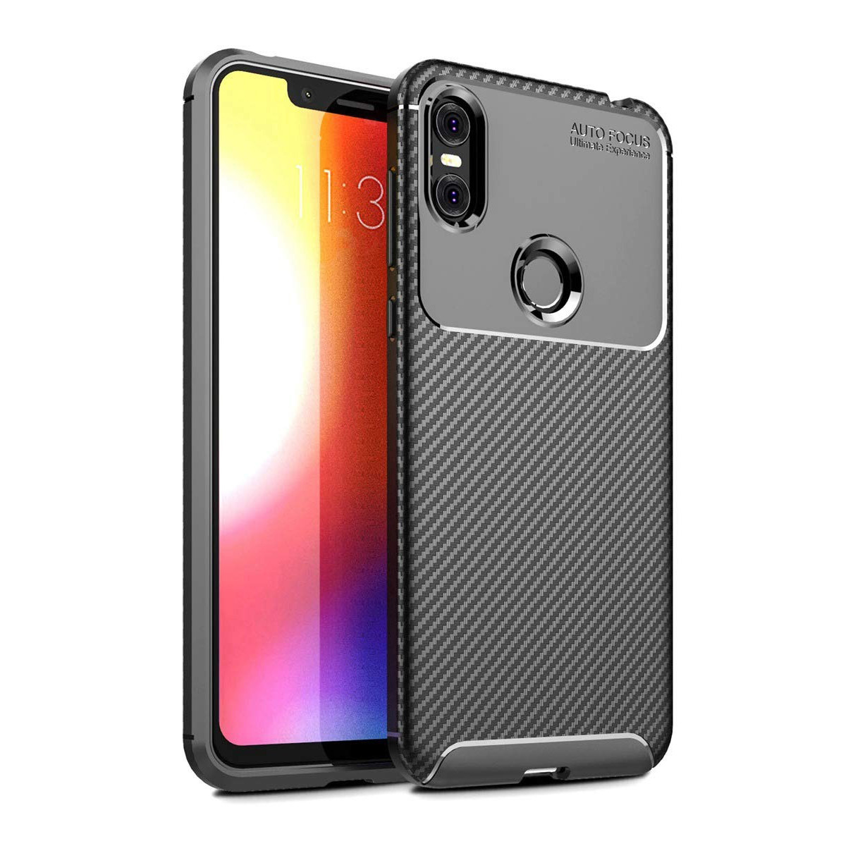 Чохол Carbon Case Motorola P30 Play Чорний