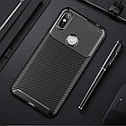 Чохол Carbon Case Motorola P30 Note Чорний, фото 5