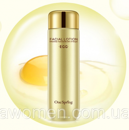 Тонік лосьйон One Spring Egg Up Facial Lotion 130 ml