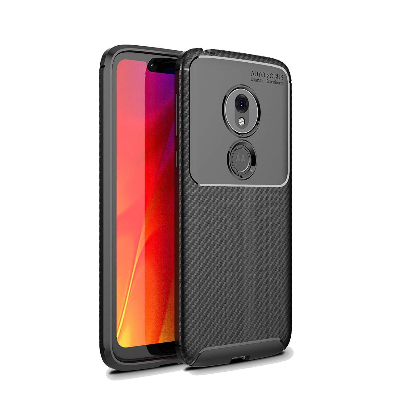 Чохол Carbon Case Motorola G7 Play Чорний