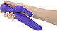 Вібратор із ротацією і сенсорним керуванням Touch by SWAN — Duo Purple, 24х3,8 см., фото 5