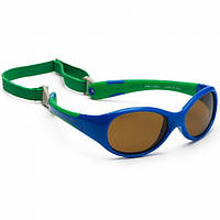 Koolsun Flex — Сонцезахисні окуляри (0-3 роки), колір синьо-зелені