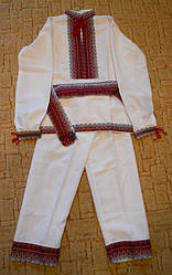 Костюм вишитий дитячий "Талісман" білий