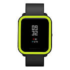 Захисний чохол Tamister для Xiaomi Amazfit Bip / Lite силіконовий з рамкою Чорний / Зелений 2017P, фото 2