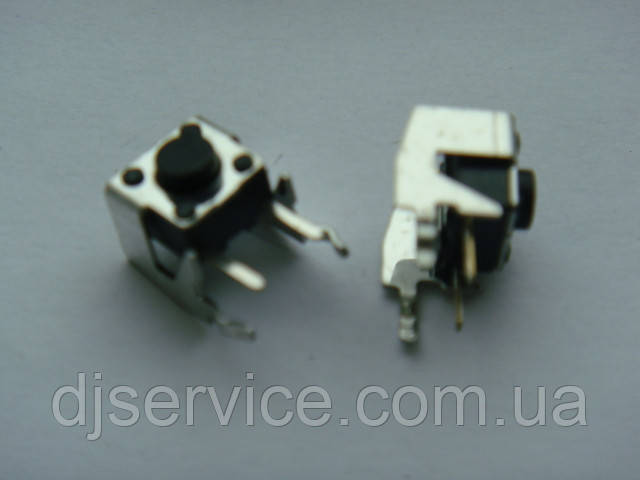 Кнопка тактова ALPS (горизонтальна) 6x6x5mm для радіомікрофонів