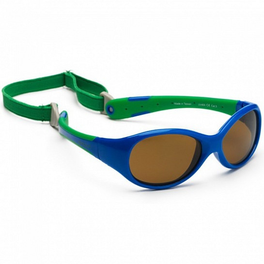 Koolsun Flex — Сонцезахисні окуляри (3-6 років), колір синьо-зелені