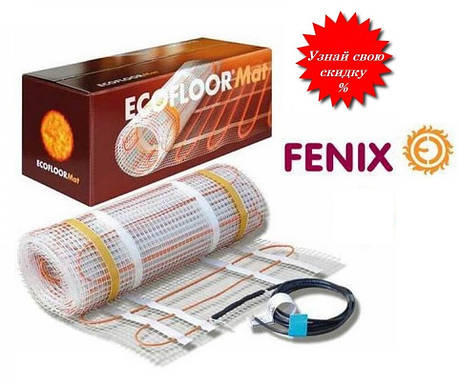 Тепла підлога — Мат нагрівальний Fenix LDTS М 160 Вт/м2 — 10,0 м2 1600 Вт (Чехія), фото 1