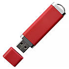 Флеш накопичувач USB 16ГБ ЧЕРВОНИЙ (під нанесення) 0707-4-16GB | Юсб флешка, фото 5