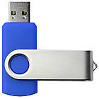 USB 3.0 Флеш накопичувач USB 16ГБ БІЛИЙ (під нанесення) 0801-1-3.0-16GB | Юсб флешка, фото 3