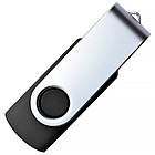 Флеш накопичувач USB 16ГБ ЧОРНИЙ (під нанесення) 0801-3-16GB | Юсб флешка, фото 5