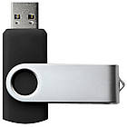 USB 3.0 Флеш накопичувач USB 64ГБ ЧОРНИЙ (під нанесення) 0801-3-3.0-64GB | Юсб флешка, фото 3