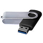 USB 3.0 Флеш накопичувач USB 64ГБ ЧОРНИЙ (під нанесення) 0801-3-3.0-64GB | Юсб флешка, фото 5