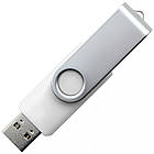 USB 3.0 Флеш накопичувач USB 64ГБ БІЛИЙ (під нанесення) 0801-4-3.0-64GB | Юсб флешка, фото 4